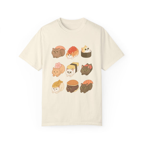 Miso-Funny Sushi Dream Cat T-shirt