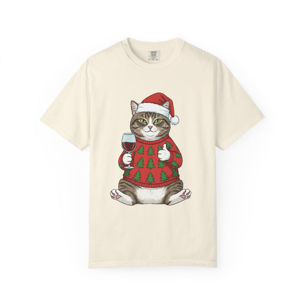 Miso-Funny Christmas Cat Likes T-shirt